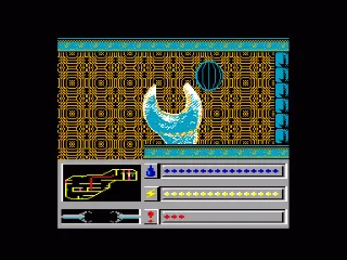 Rasterscan — Amstrad CPC — скриншот