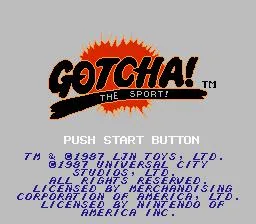Gotcha! - The Sport! (USA) — Денди/Nintendo — скриншот