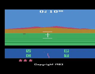 Robot Tank (USA) — Atari 2600 — скриншот