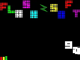 Galaxy 3 — ZX Spectrum — скриншот