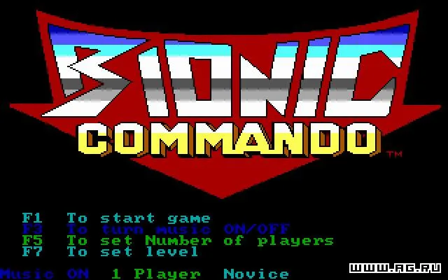 Bionic Commando (USA) — Денди/Nintendo — скриншот