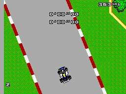 Super Racing (Japan) (En) — Sega Master System — скриншот