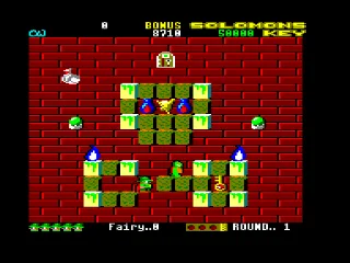 Solomon's Key — Amstrad CPC — скриншот