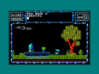 Trakers — Amstrad CPC — скриншот