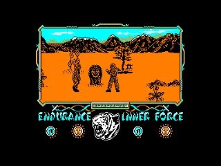 Way of the Tiger, The — Amstrad CPC — скриншот