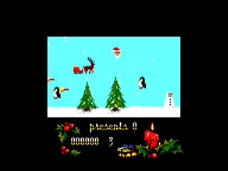 Santa's Christmas Capers — Amstrad CPC — скриншот