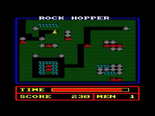 Rock Hopper — Amstrad CPC — скриншот