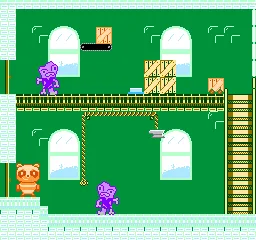 Manoir des Zombies, Le — Денди/Nintendo — скриншот