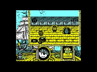 Toi Acid Game — Amstrad CPC — скриншот