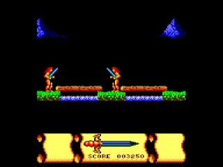 Storm Warrior — Amstrad CPC — скриншот