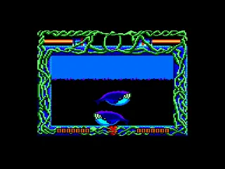 Rescate Atlantida — Amstrad CPC — скриншот