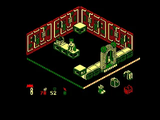Batman — Amstrad CPC — скриншот