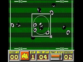 Australian Rules Football — Amstrad CPC — скриншот