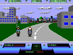 OutRun Europa (Europe, Brazil) (En) — Sega Master System — скриншот