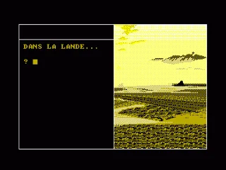 Autre Aventure, L' — Amstrad CPC — скриншот