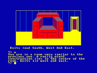 Search for Largo Grann, The — Amstrad CPC — скриншот