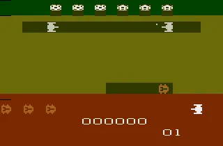 Thunderground (USA) — Atari 2600 — скриншот