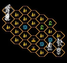 Godzilla - Monster of Monsters! (USA) — Денди/Nintendo — скриншот