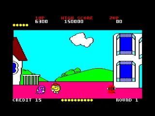 Pac-Land — Amstrad CPC — скриншот