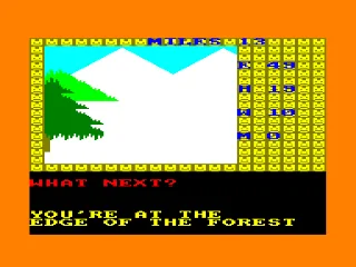 Shadow of the Bear, The — Amstrad CPC — скриншот