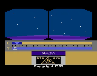 Space Shuttle - A Journey into Space (USA) — Atari 2600 — скриншот