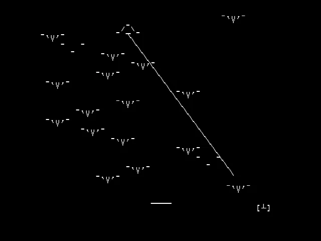 ЛУЧЕМ (БЕЙСИК 87) — БК-0010 — скриншот