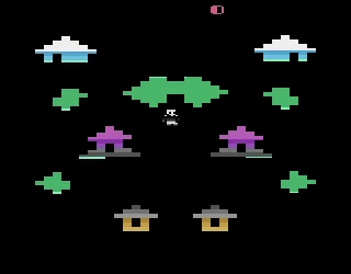 Panda Chase (Europe) — Atari 2600 — скриншот