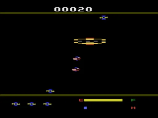 Cross Force (USA) — Atari 2600 — скриншот