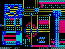 Spore — ZX Spectrum — скриншот
