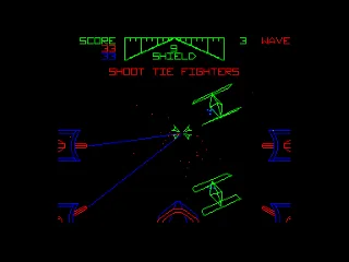 Star Wars — Amstrad CPC — скриншот