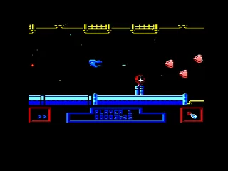 Zynaps — Amstrad CPC — скриншот