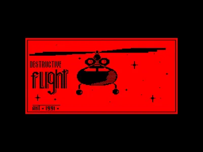 DESTRUCTIVE FLIGHT — БК-0010 — скриншот