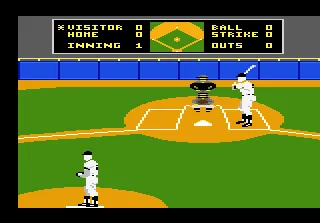 Pete Rose Baseball (USA) — Atari 7800 — скриншот