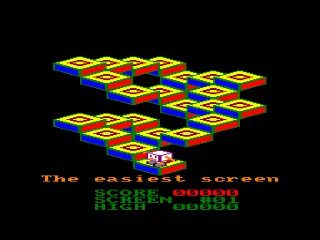 Roland Goes Square Bashing — Amstrad CPC — скриншот