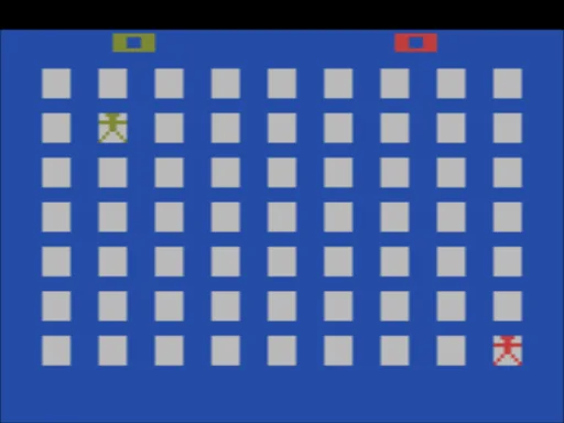 Flag Capture ~ Capture (USA) — Atari 2600 — скриншот
