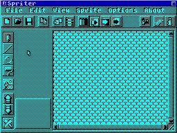 Spriter — ZX Spectrum — скриншот