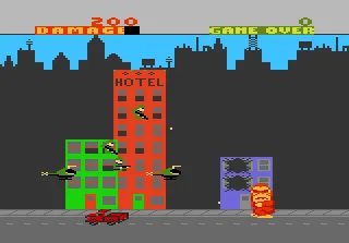 Rampage (USA) — Atari 7800 — скриншот