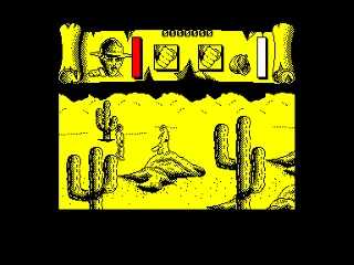 Tusker — Amstrad CPC — скриншот