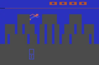 Superman (USA) — Atari 2600 — скриншот