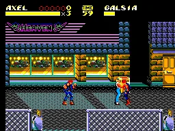 Streets of Rage II (Europe, Brazil) (En) — Sega Master System — скриншот