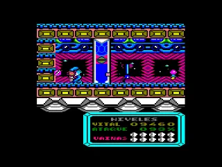 Survivant, Le — Amstrad CPC — скриншот