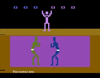 Karate (USA) — Atari 2600 — скриншот