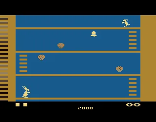 Kangaroo (USA) — Atari 2600 — скриншот
