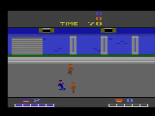 Double Dragon (USA) — Atari 2600 — скриншот