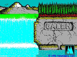 Galen — ZX Spectrum — скриншот