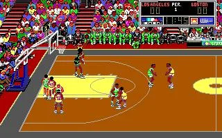 Lakers versus Celtics and the NBA Playoffs (USA, Europe) — Sega Mega Drive — скриншот