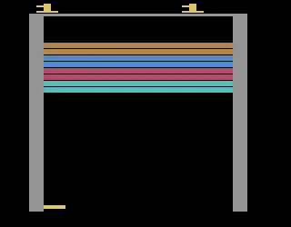Super Breakout (USA) — Atari 2600 — скриншот