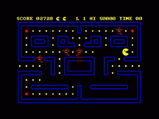 Roland in the Haunted House — Amstrad CPC — скриншот