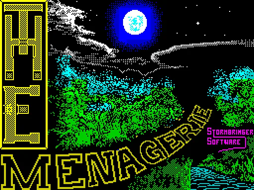 The Menagerie — ZX Spectrum — скриншот