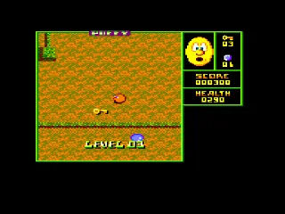 Puffy's Saga — Amstrad CPC — скриншот